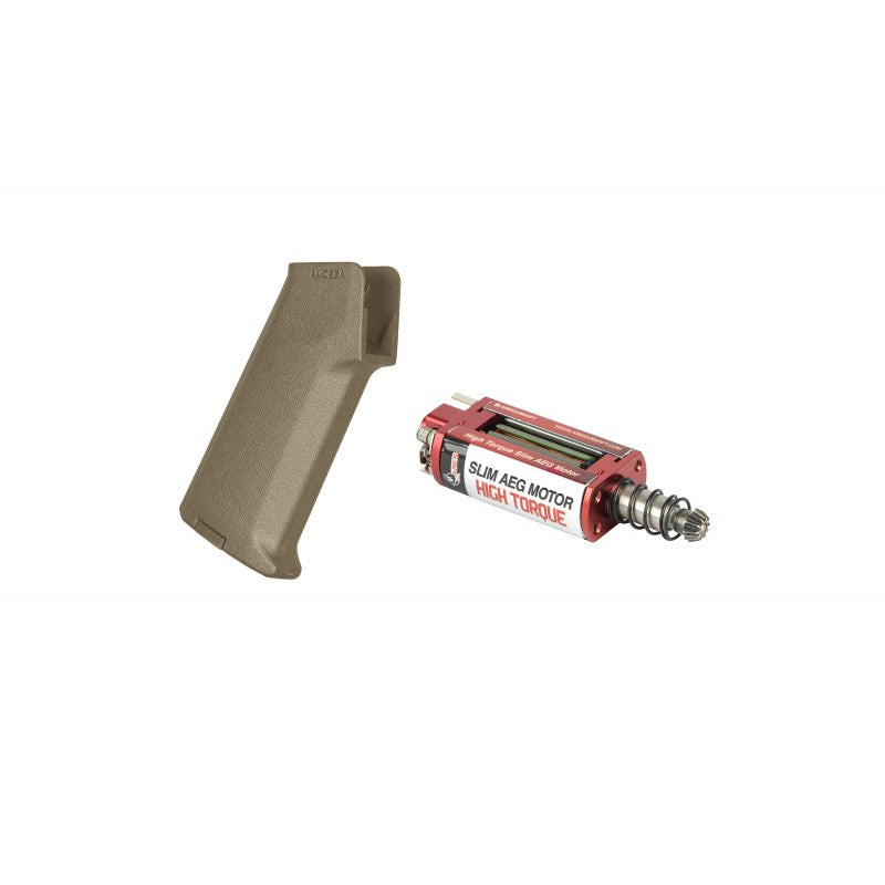 Amoeba Slim Pistol Grip + High Torque Slim AEG Motor ARES