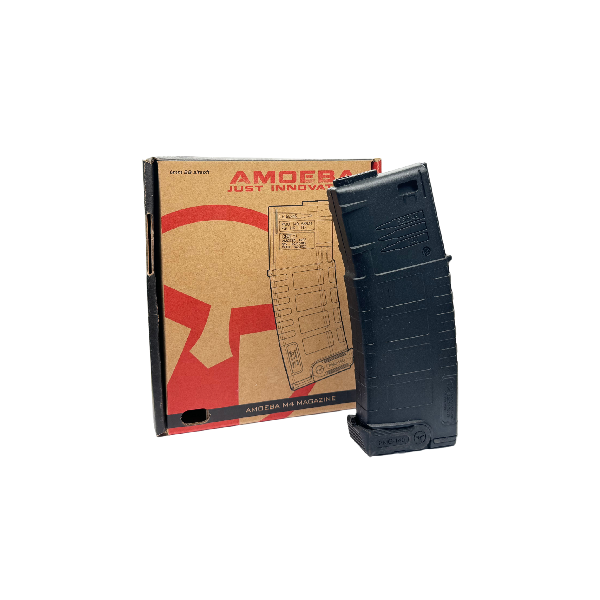 M4 - Mutant 140rd MAGAZINE - 5PCS BOX SET