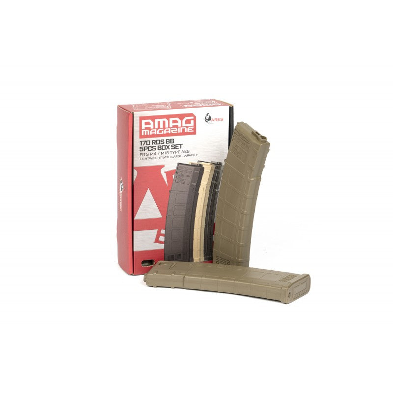 M4 AMAG 170rd Magazine (5pcs/Box) ARES