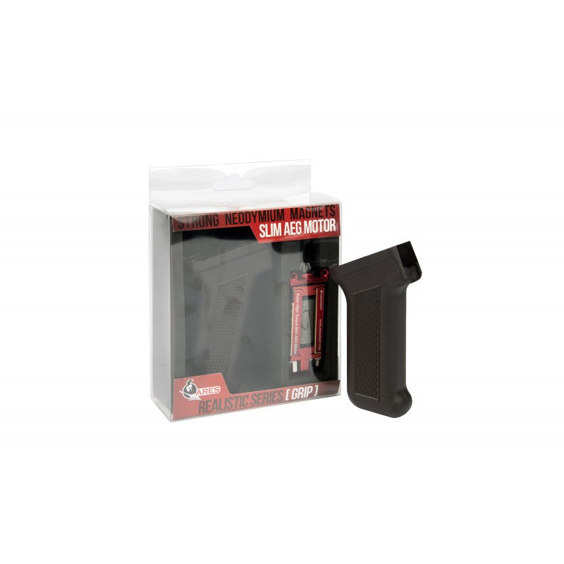 AK Slim Pistol Grip + Super High Torque Slim AEG Motor ARES