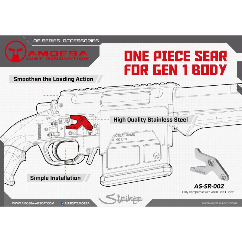 One Piece Sear for Striker GEN 1 body ARES