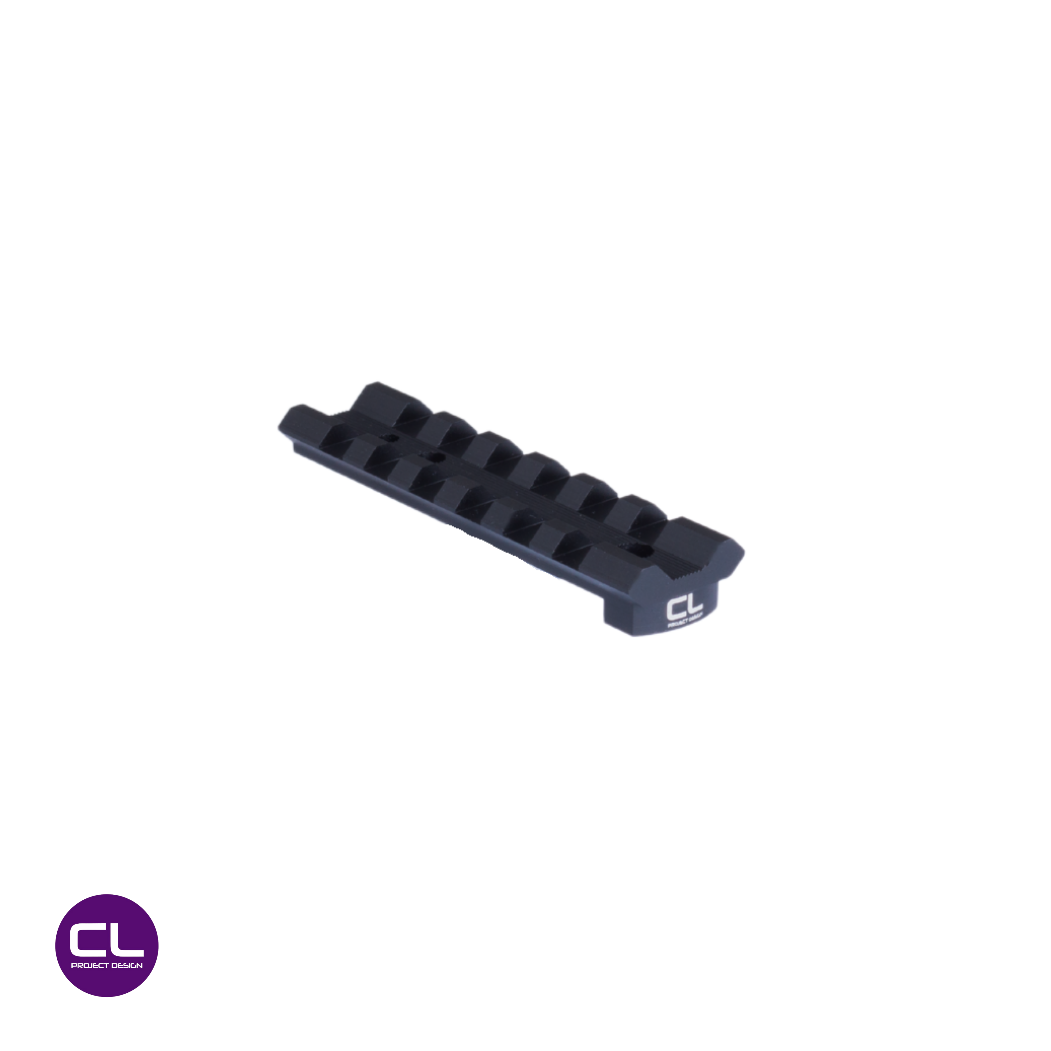 CL Project Design - Super Low Profile CNC Rail Mount for ARES Co2 Revolvers (2 colors)