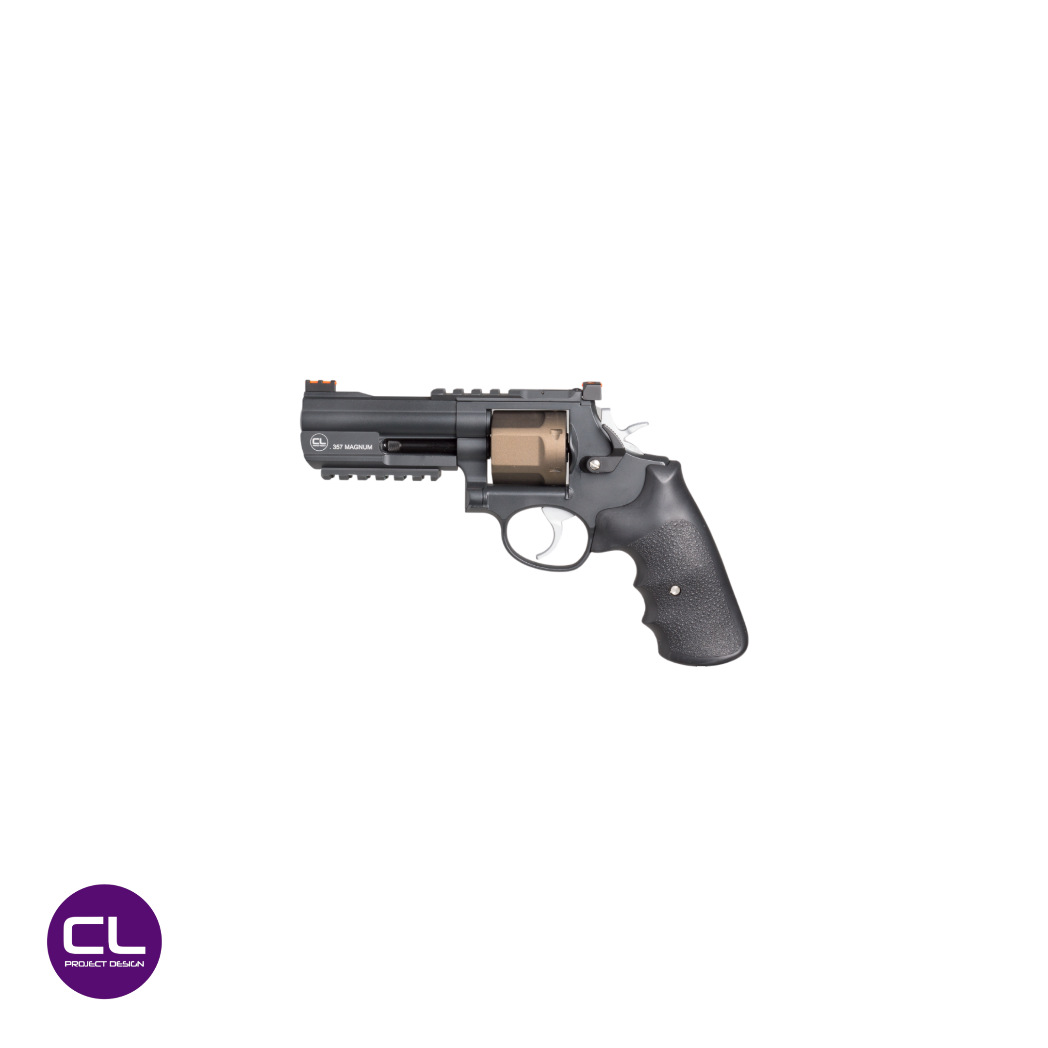 ARES x Clarence Lai Project Design CO2 Revolver - Combat Version (4" Barrel)